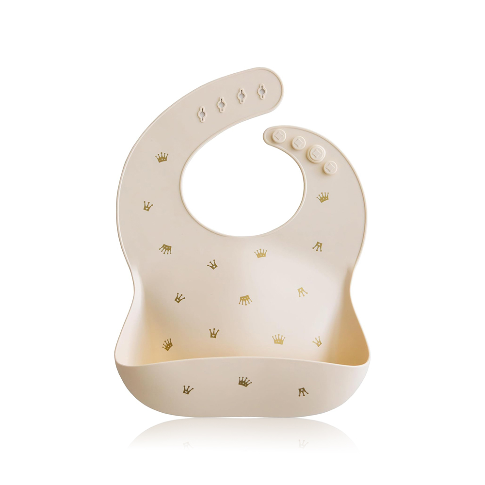 MUSHIE SILICONE BIB CROWNS